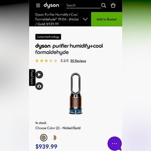 DYSON PH-04 BRAND NEW IN BOX (SEALED)